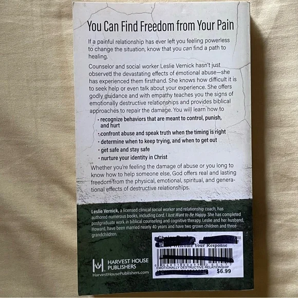 The Emotionally Destructive Relationship Book - Picture 2 of 2